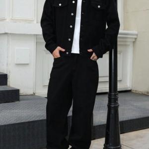 Black Denim Mens