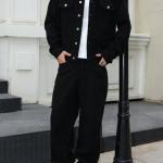 Black Denim Mens